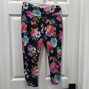 So Multicolor Floral Leggings